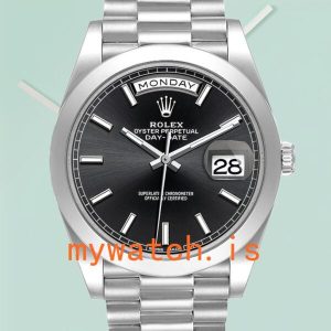 Rolex Day-Date m228206-0031 Mens 40mm Automatic Stainless Steel: Genuine vs. Replica Analysis