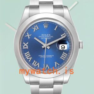 Rolex Datejust Mens 116300-72210 41mm Stainless Steel Blue Dial: Genuine vs. Replica