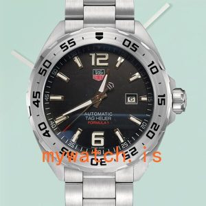 Tag Heuer Formula 1 Mens 42mm WAZ1112.BA0875 Automatic Silver-tone: A Timeless Piece for the Modern Man