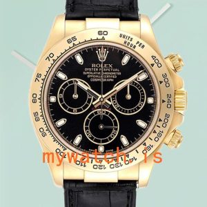 Rolex Daytona 40mm Mens 116518 Gold-tone Automatic: Genuine vs. Replica