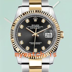 Rolex Datejust m126333-0005 Mens 41mm Black Dial Silver-tone: Genuine vs. Replica Analysis