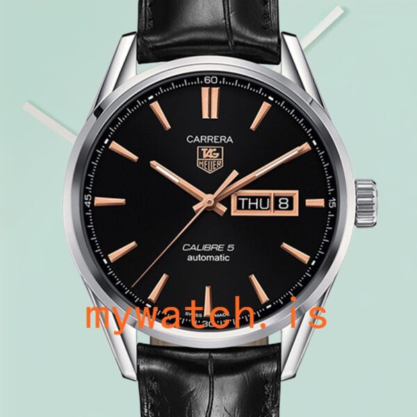 Tag Heuer Carrera 43mm Mens WAR201C.FC6266 Stainless Steel: Genuine vs. Replica