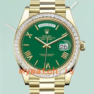 Rolex Day-Date Mens m228398tbr-0039 40mm Green Dial: A Symbol of Prestige and Precision