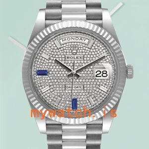 Rolex Day-Date Men’s m228236-0009 40mm Stainless Steel: Genuine vs. Replica