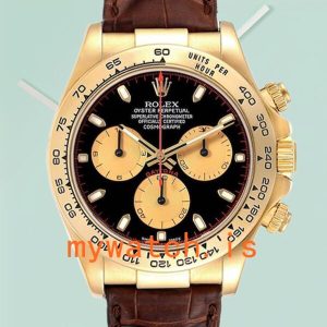 Rolex Daytona 116518 Mens 40mm Leather Strap: Genuine vs. Replica Analysis