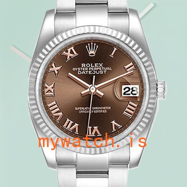 Rolex Datejust Mens 126334CHRO 40mm Stainless Steel: Genuine vs. Replica