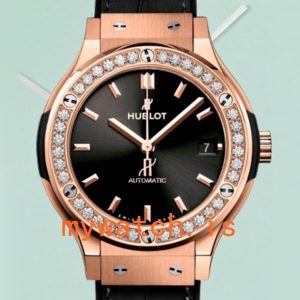 Hublot Classic Fusion Ladies 565.OX.1480.LR.1604 33mm Rose Gold-tone: A Timeless Elegance