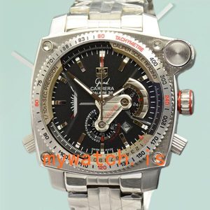 Tag Heuer Grand Carrera GrandCarreraBKSB-001 Men 43mm Stainless Steel: A Timeless Masterpiece