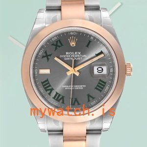 Rolex Datejust 41mm Mens m126301-0015 Oyster Bracelet Wimbledon Dial: A Timeless Masterpiece