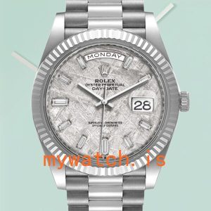 Rolex Day-Date M228236-0011 40mm Mens Stainless Steel: Genuine vs. Replica Analysis