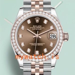 Rolex Datejust m278381rbr-0028 31mm Ladies Silver-tone: Genuine vs. Replica