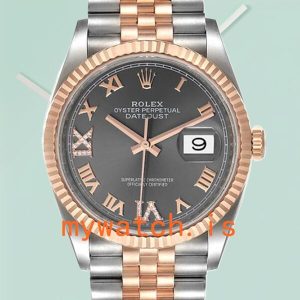 Rolex Datejust Men’s m126231-0023 36mm Grey Dial: A Timeless Classic
