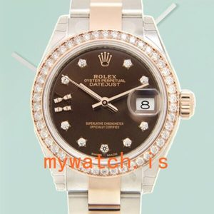 Rolex Datejust 28mm m279381rbr-0004 Ladies Automatic Chocolate Dial: Genuine vs. Replica