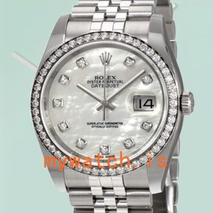 Rolex Datejust Men’s 36mm 116244MDJ Automatic Bracelet: Authentic vs. Replica
