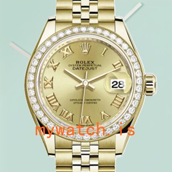 Rolex Datejust Ladies m279138rbr-0022 28mm Champagne Dial: Authentic vs. Replica